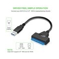 USB 2.0 zu SATA Adapter Konverterkabel 22Pin Drive Free 2.5 "SATA HDD SSD fuer Laptop