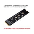 M.2 NVME SSD-Adapterkarten-Konverterkarte Kompatibel mit MacBook Air Pro 2013 2014 2015 2015 2016 2017