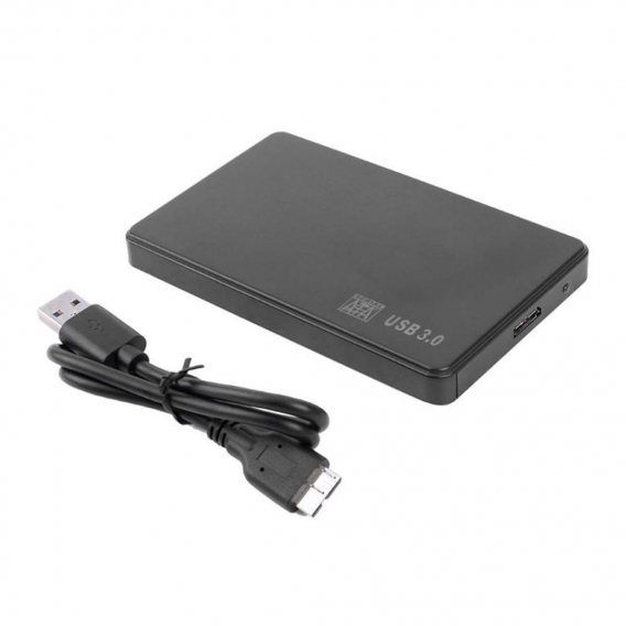 2,5-Zoll-Sata-HDD-SSD-zu-USB-3.0-Gehaeuseadapter 5-Gbit / s-Festplattengehaeuse Unterstuetzt 2-TB-HDD-Festplatten fuer OS Window