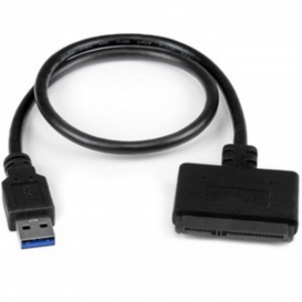 More about StarTech.com SATA zu USB Kabel mit UASP - USB 3.0 A - SATA 7+15 pin - Männlich/Weiblich - 0,5 m - Schwarz