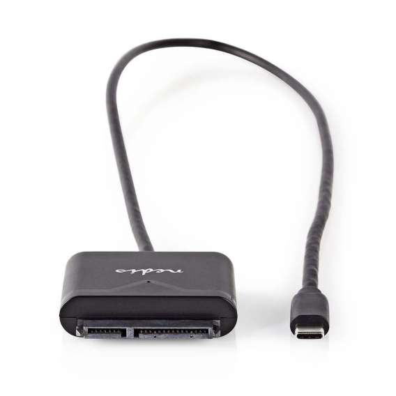 NEDIS Universal Festplattenadapter - USB-C - SATA mit Netzteil (USARPUC100BK)