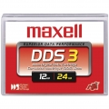 Maxell DDS-3, 20 - 80 %, 41 - 113 °F, 3.8 mm, 125 m, 73 x 54 x 10.5 mm, 1 MB/s