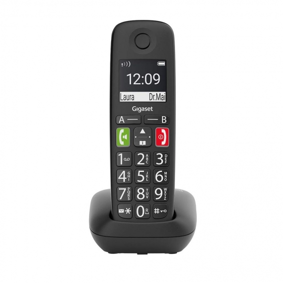 Gigaset E290A Duo 2 schnurlose-/ DECT -/ Analoge Telefone (mit Anrufbeantworter, Telefone mit großen Tasten und großem Display) 