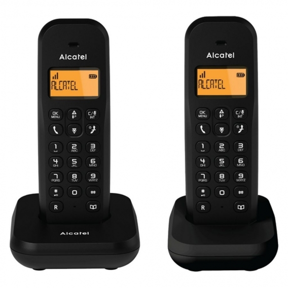 Kabelloses Telefon Alcatel E155 DUO Schwarz