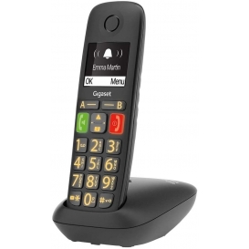 More about Gigaset E290 Duo 2 schnurlose-/ DECT-/ Analoge Telefone (ohne Anrufbeantworter, mit großen Tasten und großem Display) schwarz