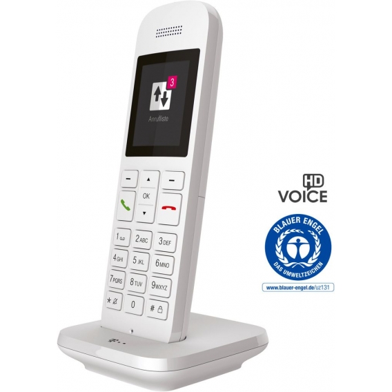 Telekom Speedphone 12 Festnetztelefon Weiß schnurlos 5cm Farbdisplay DECT-CAT-iq