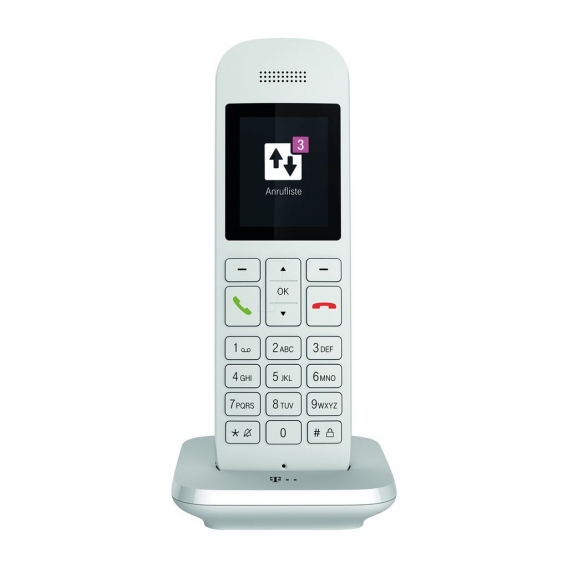 Telekom Speedphone 12 Festnetztelefon Weiß schnurlos 5cm Farbdisplay DECT-CAT-iq