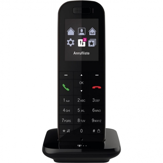 Telekom Speedphone 52 DECT-Telefon Anrufer-Identifikation Schwarz