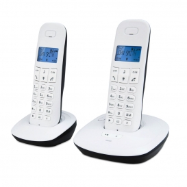 More about Teleline TEL-170WT - DECT-Telefon mit Anrufbeantworter und 2 Mobilteilen, weiß