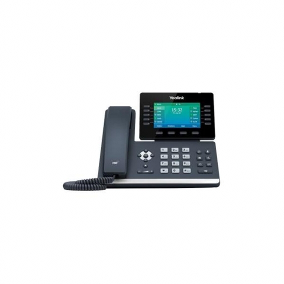 Yealink SIP-T54W - Schwarz - Kabelgebundenes Mobilteil - Knöpfe - Tisch/Wand - Im Band - Out-of band - SIP-Info - LCD