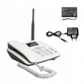 Festes drahtloses Telefon 4G-Tischtelefon-Unterstuetzung GSM 850/900/1800/1900 MHz SIM-Karte Schnurloses Telefon mit Antenne Rad