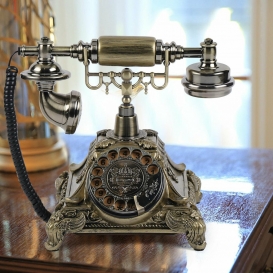 More about Festnetztelefon Retro Vintage Antik Mobilteil Telefon Desktop Office Dekor Home Dial Phone Haustelefon