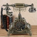 Festnetztelefon Retro Vintage Antik Mobilteil Telefon Desktop Office Dekor Home Dial Phone Haustelefon