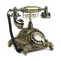 Festnetztelefon Retro Vintage Antik Mobilteil Telefon Desktop Office Dekor Home Dial Phone Haustelefon