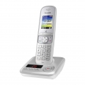 Panasonic KX-TGH720 DECT-Telefon Perleffekt, Silber Anrufer-Identifikation