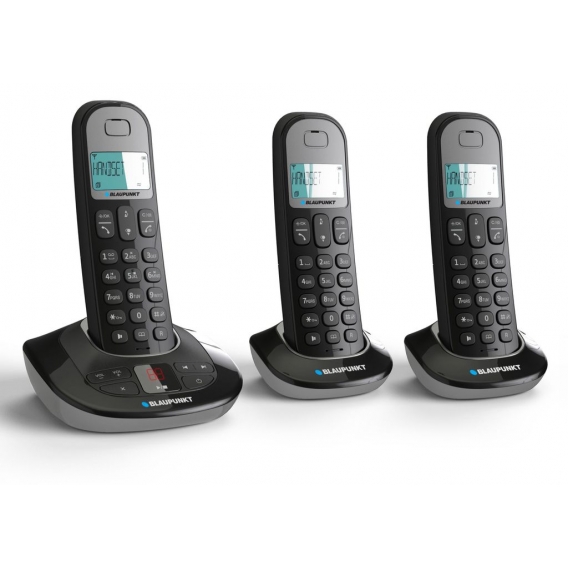 Blaupunkt OPTION-TAM-TRIO-DECT-X - Blaupunkt Option TAM TRIO Dect Telefon Set inkl. Anrufbeantworter