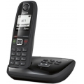 Gigaset AS405 Trio DECT-Telefon Schwarz Anrufer-Identifikation - Plug-Type C (EU)