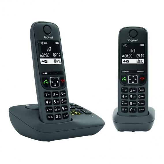 Gigaset AE690A Duo - Telefon - anthrazit