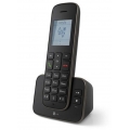 Deutsche Telekom Telekom Sinus A 207 - DECT-Telefon - Kabelloses Mobilteil - 150 Eintragungen - Anrufer-Identifikation - Schwarz