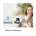 Panasonic KX-TGH722GG Duo schwarz DECT Schnurlos Telefon mit Anrufbeantworter