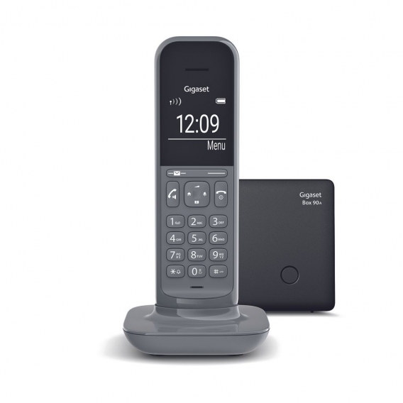 Gigaset CL390A - Analoges/DECT-Telefon - Kabelloses Mobilteil - Freisprecheinrichtung - 150 Eintragu Gigaset