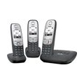 Gigaset A415A Trio DECT Phone Black Caller Identification