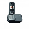 Gigaset S850 Dect-Schnurlostelefon, schwarz/platin - Plug-Type C (EU)