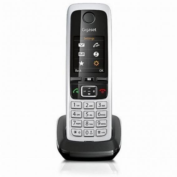 Gigaset C430HX DECT-Telefon-Mobilteil Anrufer-Identifikation Schwarz, Silber