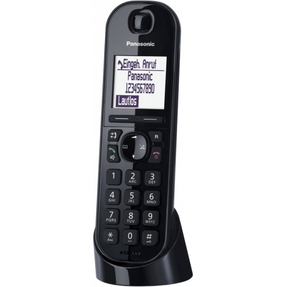 Panasonic KX-TGQ200GB - Telefon - schwarz