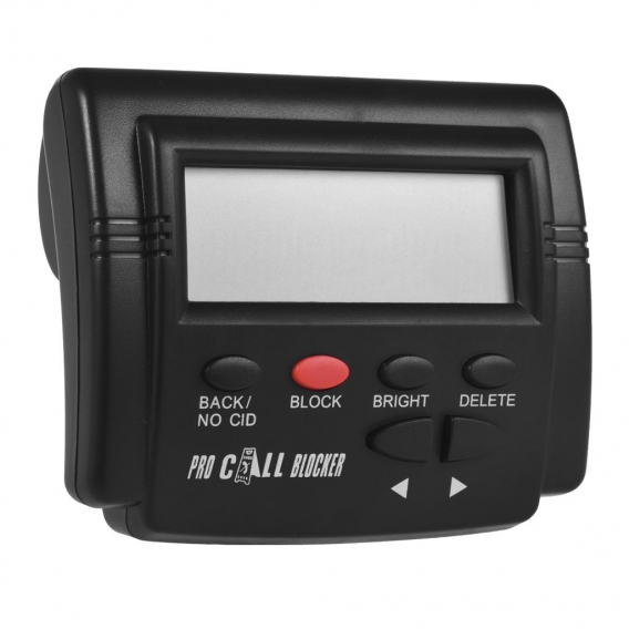 CT-CID803 PLUS Anrufer-ID-Box Anrufblocker Beenden Sie stoerende Anrufe Geraete Anruf-ID LCD-Bildschirmanzeige mit einer Kapazit