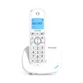 Alcatel XL585 voice duo, Analoges Telefon, Kabelloses Mobilteil, Freisprecheinrichtung, 50 Eintragungen, Weiß