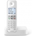 Philips Cordless Phone D2501W/34 1.8 Inch 500 mAh GAP White (S0424393)