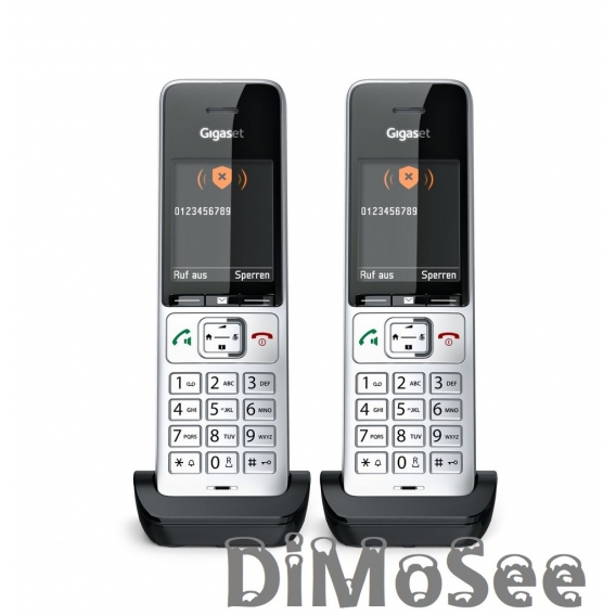 Gigaset COMFORT 500HX duo silver-black