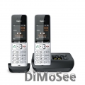 Gigaset COMFORT 500A duo silver-black