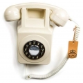 GPO 746 Retro-Wandtelefon Elfenbein
