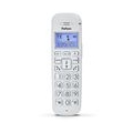 Profoon PDX-2608 - DECT-Telefon mit großen Tasten und 1 Mobilteil, weiß