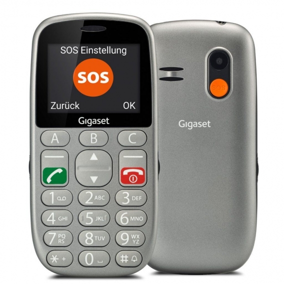 Gigaset Gl390 2.2´´ Dual Sim Grey One Size