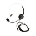 Monaurales Headset kompatibel mit den meisten gängigen Call Center Telefonen