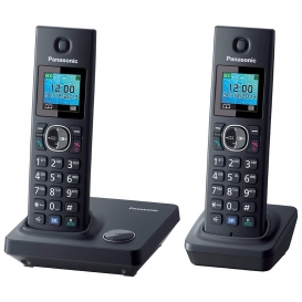 More about Panasonic KX-TG7852 DECT-Telefon Schwarz Anrufer-Identifikation