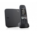 Gigaset E630, DECT-Telefon, Freisprecheinrichtung, 200 Eintragungen, Anrufer-Identifikation, Grau