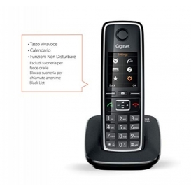 More about gigaset C530 DECT-Telefon Weiu00df Anrufer-Identifikation - Plug-Type F (EU)