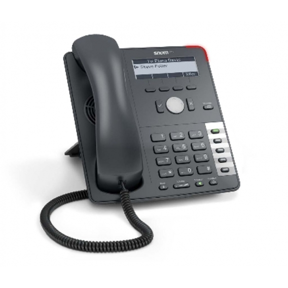 Snom 715 Telefon, Rufnummernanzeige, Freisprechfunktion, Ethernet, USB-Anschluss