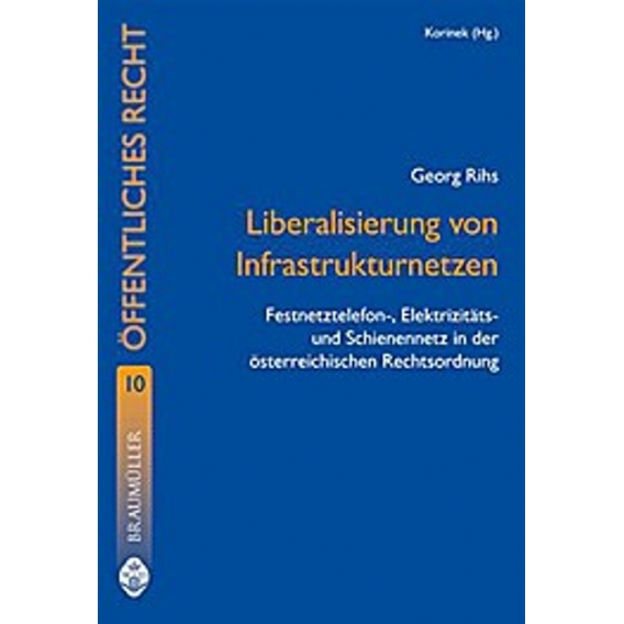 Liberalisierung von Infrastrukturnetzen: Festnetztelefon-, Elektrizität- und Schienennetz in der österreichischen Rechtsordnung