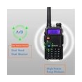 Retevis RT5R Walkie Talkie Professional, Ham Amateure mit Großer Reichweite, 2m / 70cm USB-Laderadio, 128 Kanäle, Digitales Amat