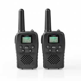 More about Nedis Walkie-Talkie-Set | 2 Hörer | Bis zu 10 km | Frequenzkanäle: 8 | PTT / VOX | Bis zu 3 Hours | Schwarz NE550718447