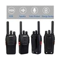 Retevis H777 Plus Funkgeräte, Wiederaufladbares Walkie Talkie PMR446, VOX Squelch, 16 Kanäle CTCSS/DCS, mit LED-Taschenlampe, Pr