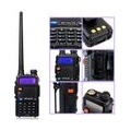 Retevis RT5R Walkie Talkie Dualband, Ham Amateure mit Großer Reichweite, 2m / 70cm USB-Laderadio, Tragbares FM-Radio, 128-Kanal 