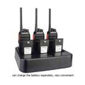 Retevis RT24 Walkie Talkie, mit 6-Wege-Ladegerät, PMR Funkgeräte Set Lizenzfrei, 16 Kanäle CTCSS/DCS, Walkie Talkie für Schule, 