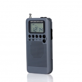 More about HRD-104 Portable AM ​​/ FM Stereo Radio Tasche 2-Band Digital Tuning Radio Mini-Empfänger Outdoor-Radio mit Kopfhörer Lanyard 1,