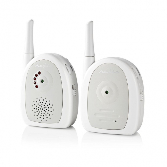 Nedis BAMO111AUWT Audio-Babyphone, 2,4 GHz